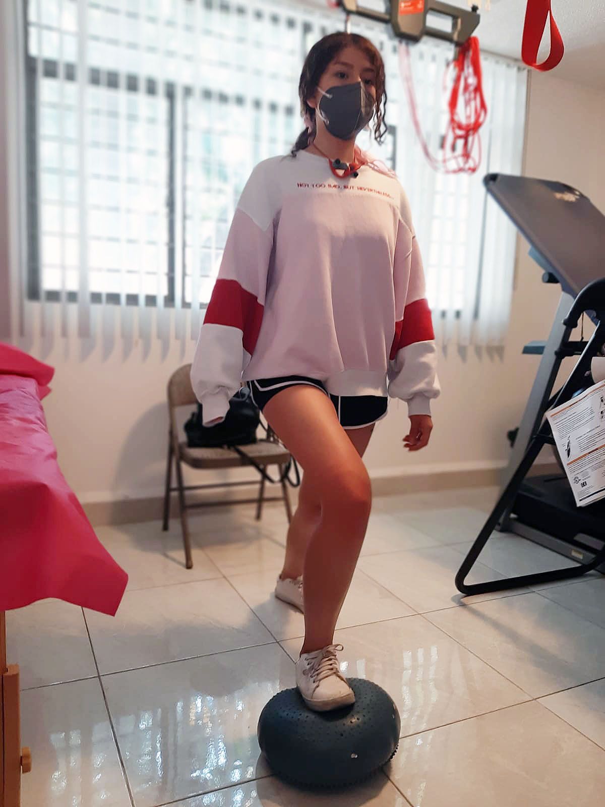 EJERCICIOS CON PELOTA EQUILIBRIO 1